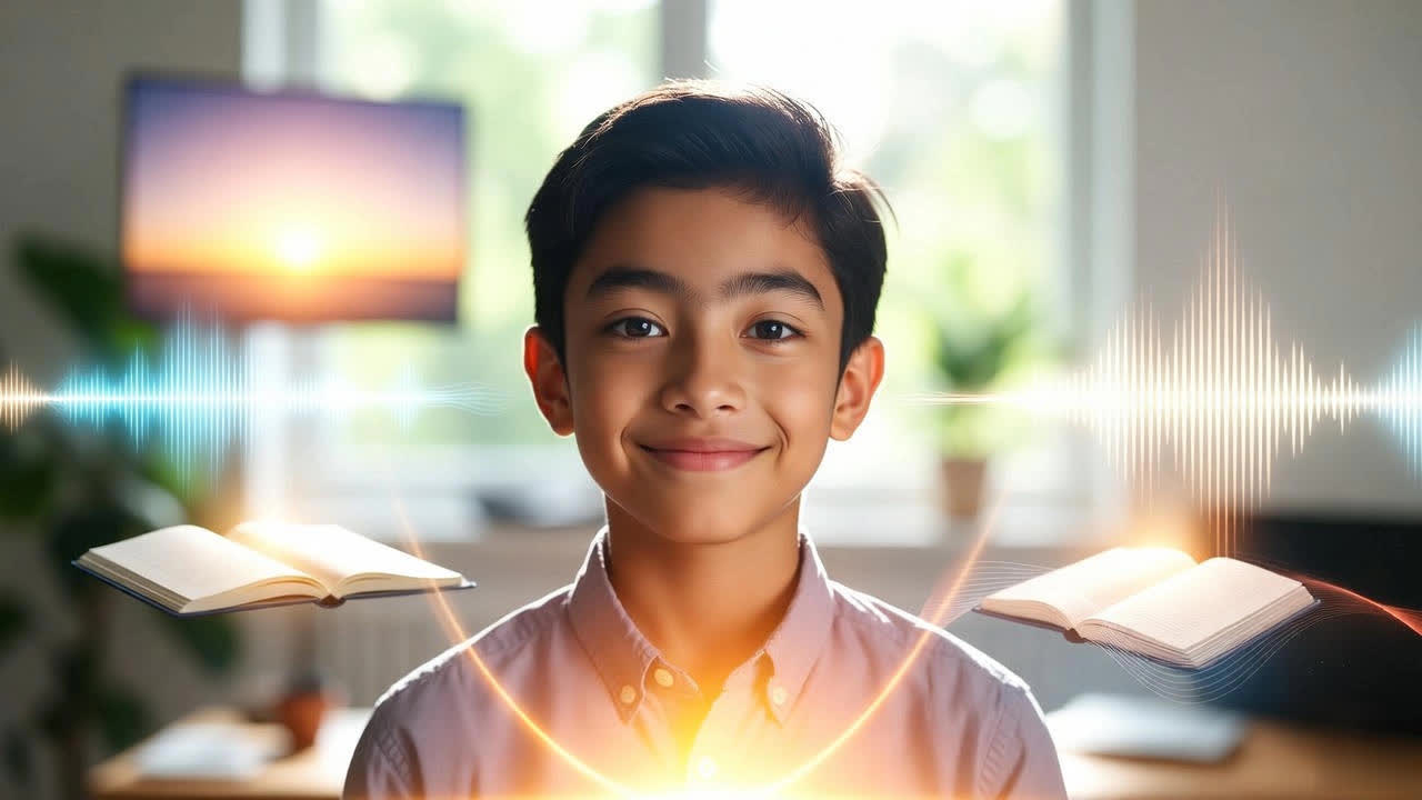 Confidence boy image