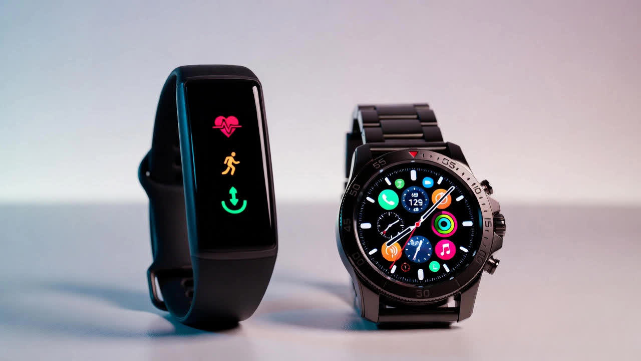 Smart band vs smart watch difference