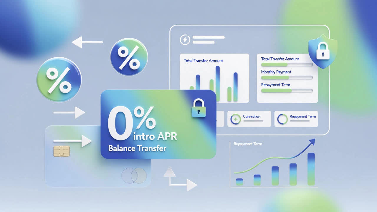 0% APR balance transfer promotion graphic