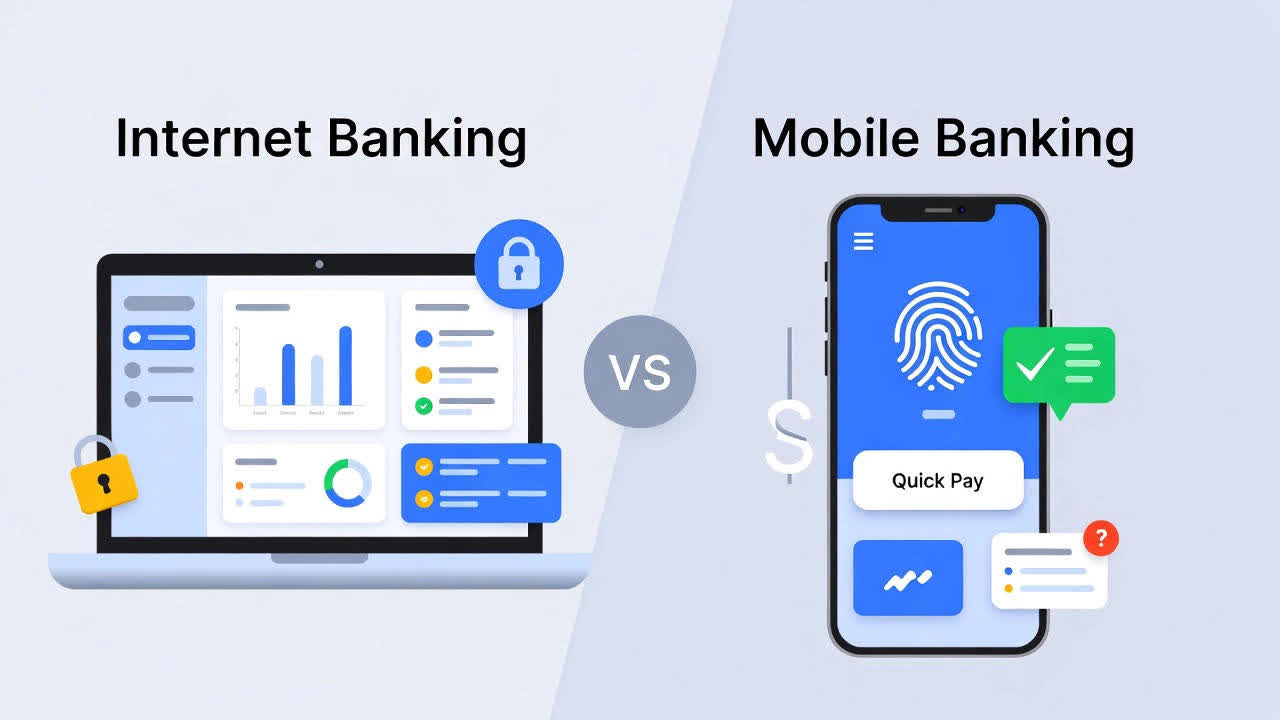 Net banking vs mobile banking